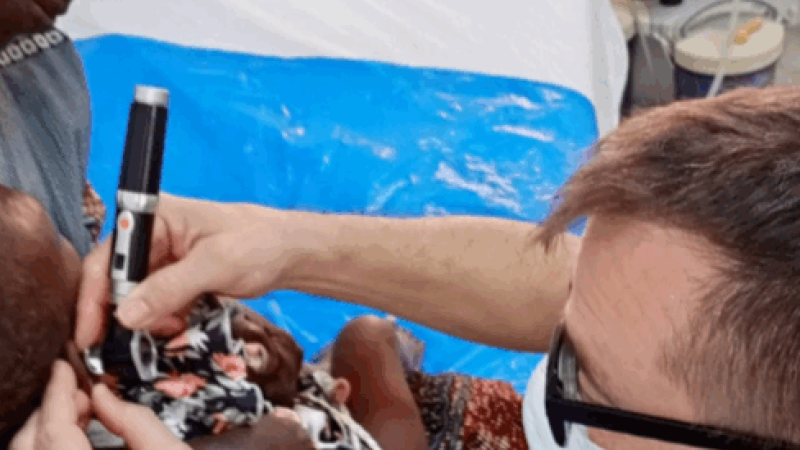 Erste HNO-Abteilung für Kinder in Bassar